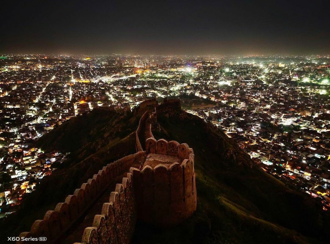 Nahargarh Fort Night View